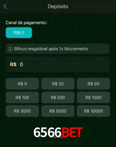 deposits 6566BET